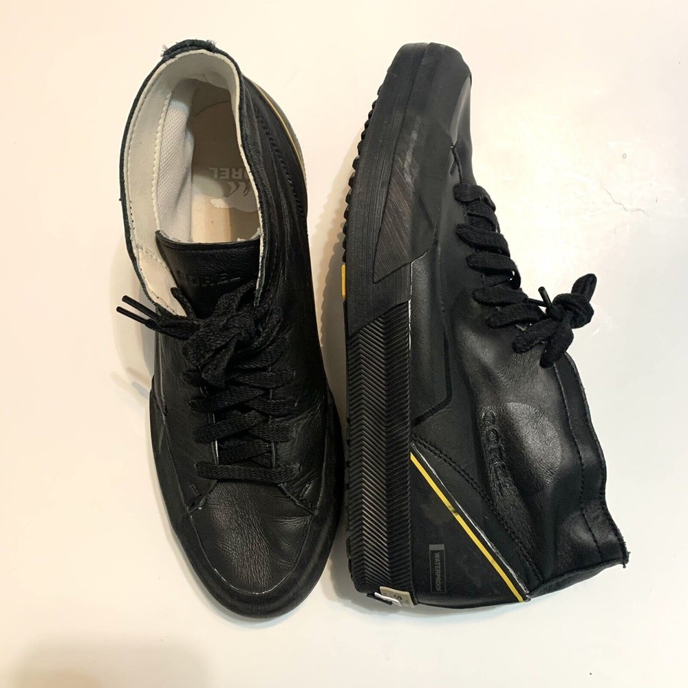 Sorel Men’s Grit Waterproof Chukka Sneaker Color Black Size 8.5